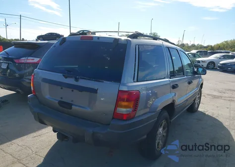 2001 Jeep Grand Cherokee Laredo из США, поврежденный, VIN 1J4GW48N01C587010